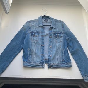Distressed Jean Jacket